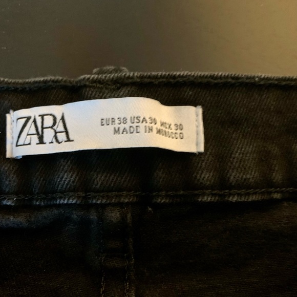 SALE❤️LN ZARA BLACK 5 POCKET SKINNY JEANS❤️ - Picture 7 of 8